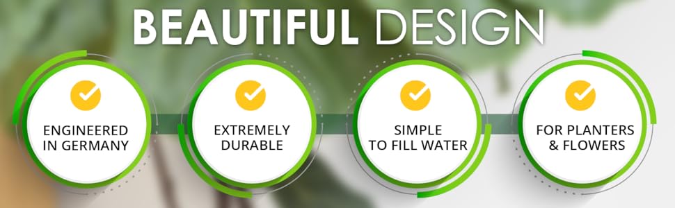 Biogreen Hydro Bloom Self-Watering Globe – Eco-Friendly Plant Care Solution, 200ml Capacity