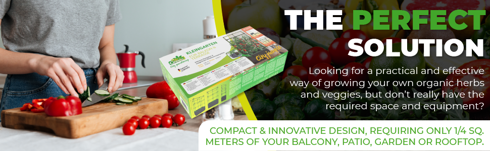 Bio Green Jungle City Tower Planter - Self-Watering Vertical Garden - 34L Capacity - Plastic Planter for Indoor and Outdoor Use