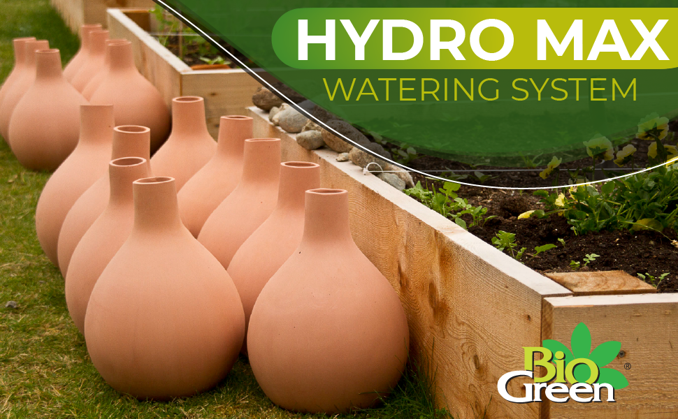 Hydro Max Watering Vessel by Biogreen – Self-Regulating Plant Watering System for Efficient Irrigation
