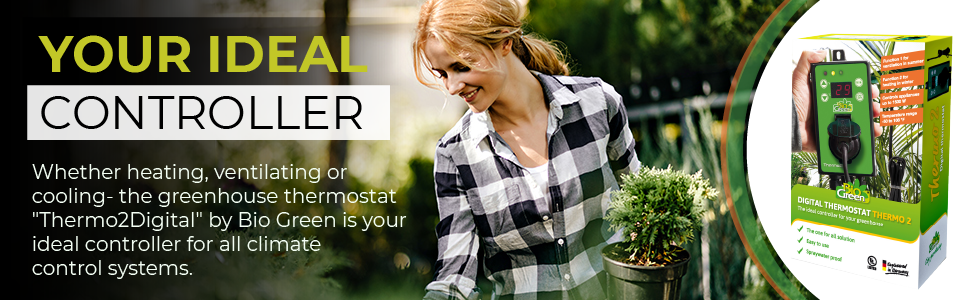 Bio Green Digital Thermostat Thermo2 3000W Temperature Controller