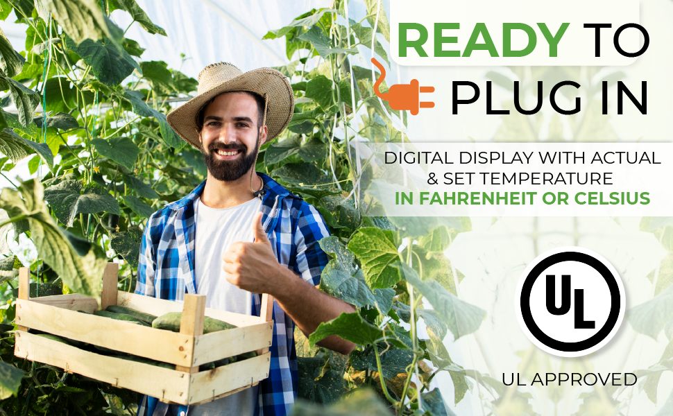 Bio Green Digital Thermostat Thermo2 3000W Temperature Controller