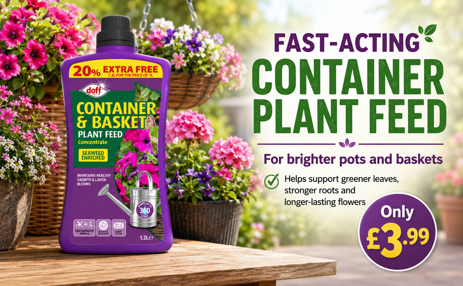 Doff Container Plant Feed 1.2L – 360L Concentrate