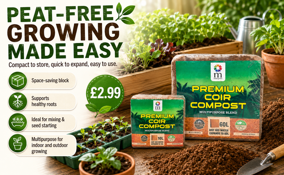 Moorgreen Peat Free Coir Compost