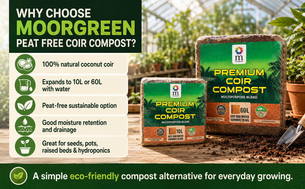 Moorgreen Peat Free Coir Compost